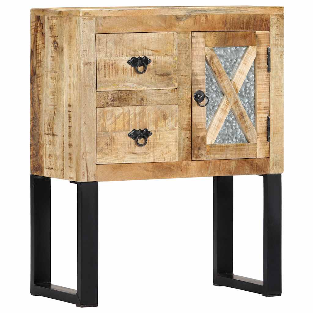 282758 vidaXL Sideboard 60x30x76 cm Solid Mango Wood