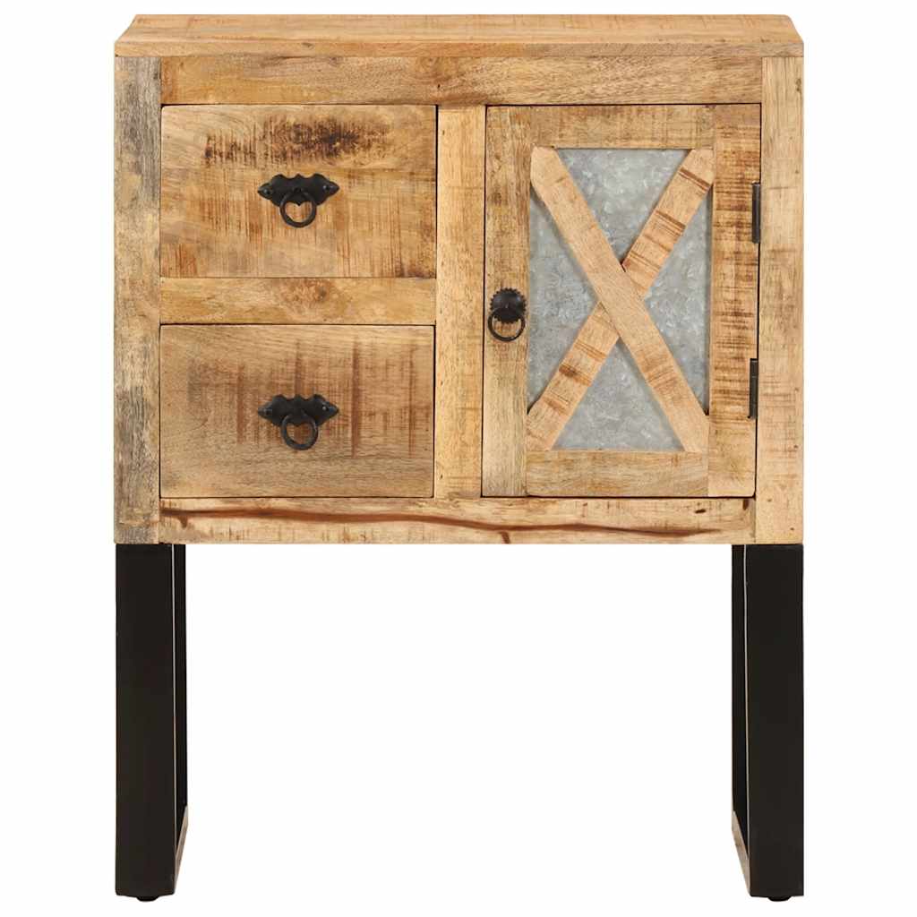 282758 vidaXL Sideboard 60x30x76 cm Solid Mango Wood