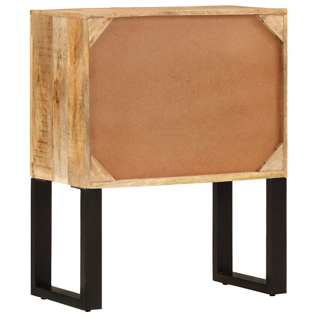 282758 vidaXL Sideboard 60x30x76 cm Solid Mango Wood