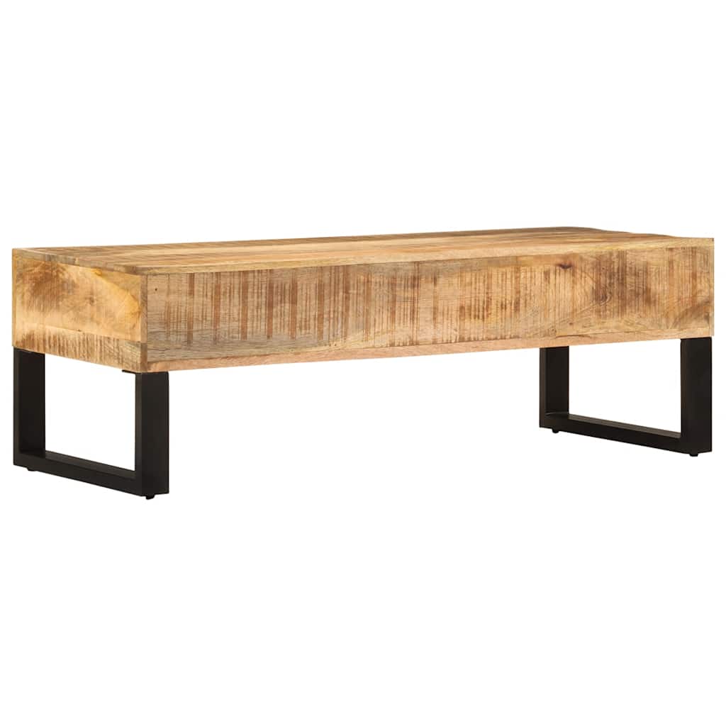 282760 vidaXL Coffee Table 110x50x38 cm Solid Mango Wood