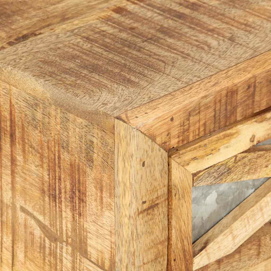 282760 vidaXL Coffee Table 110x50x38 cm Solid Mango Wood