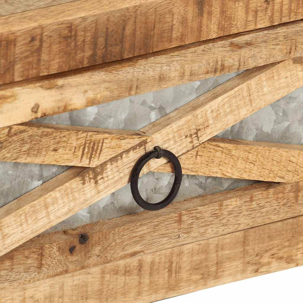 282760 vidaXL Coffee Table 110x50x38 cm Solid Mango Wood