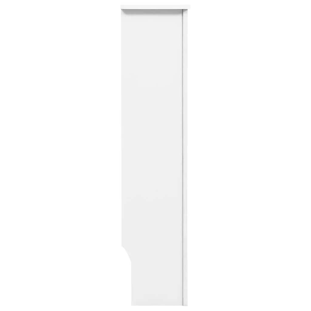 Radiator Cover White 152x19x81.5 cm MDF