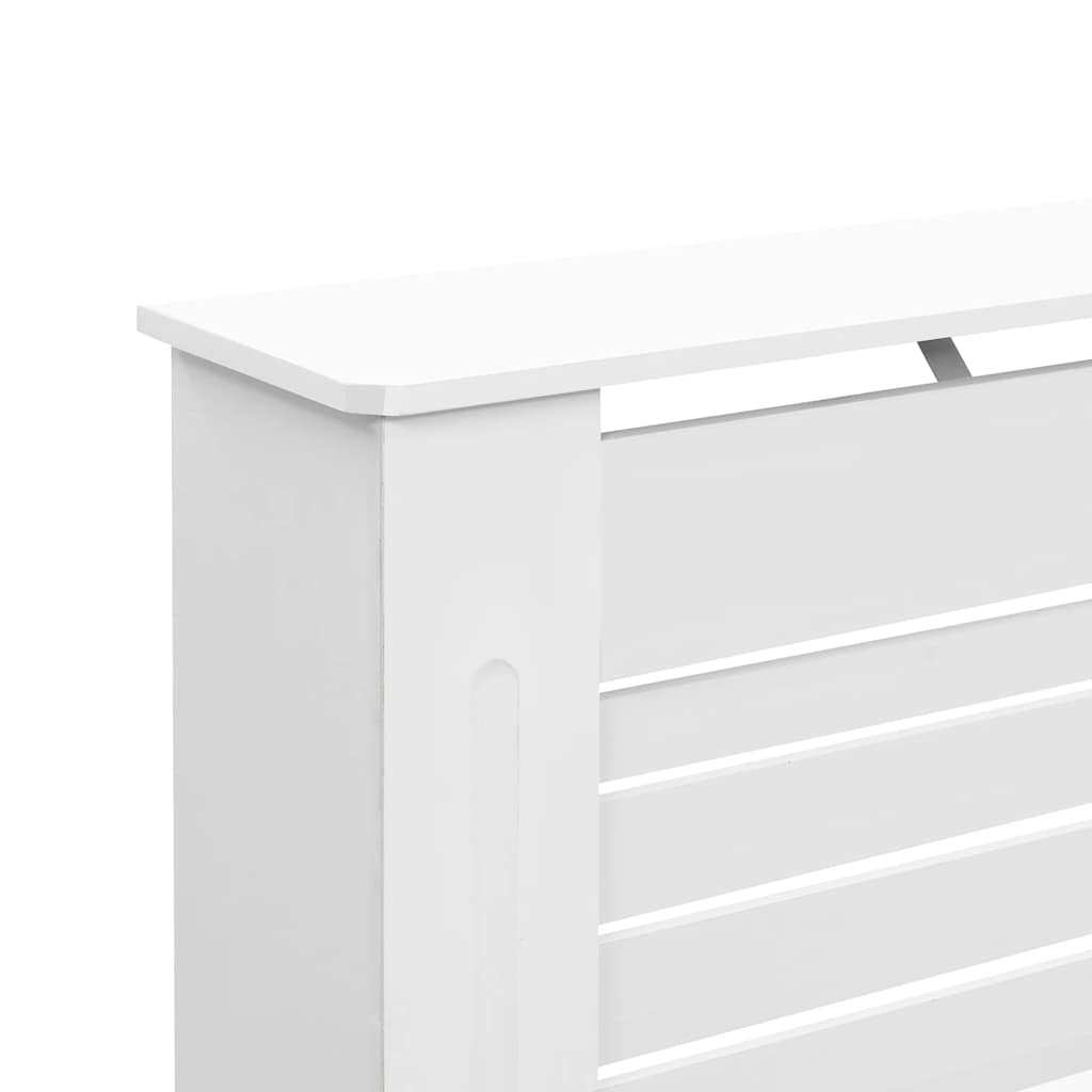 Radiator Cover White 152x19x81.5 cm MDF