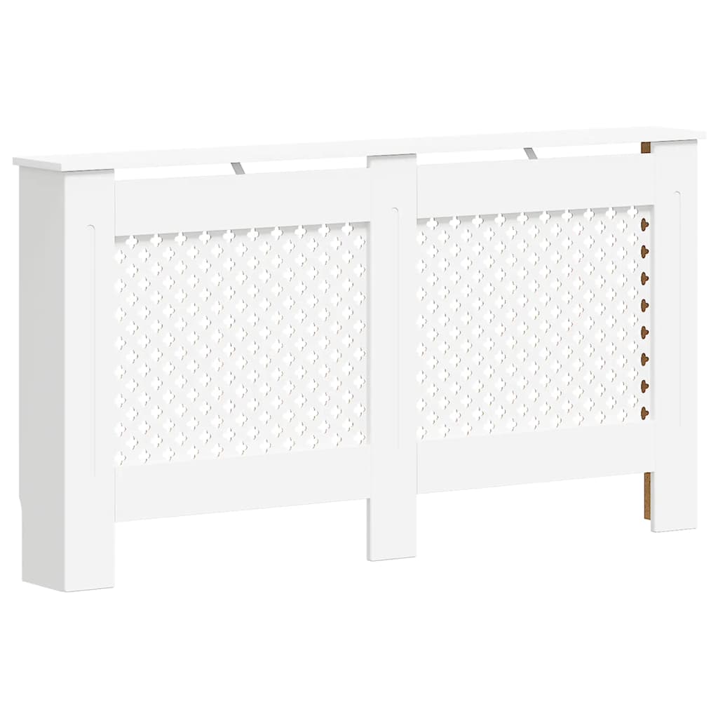 Radiator Cover White 152x19x81.5 cm MDF