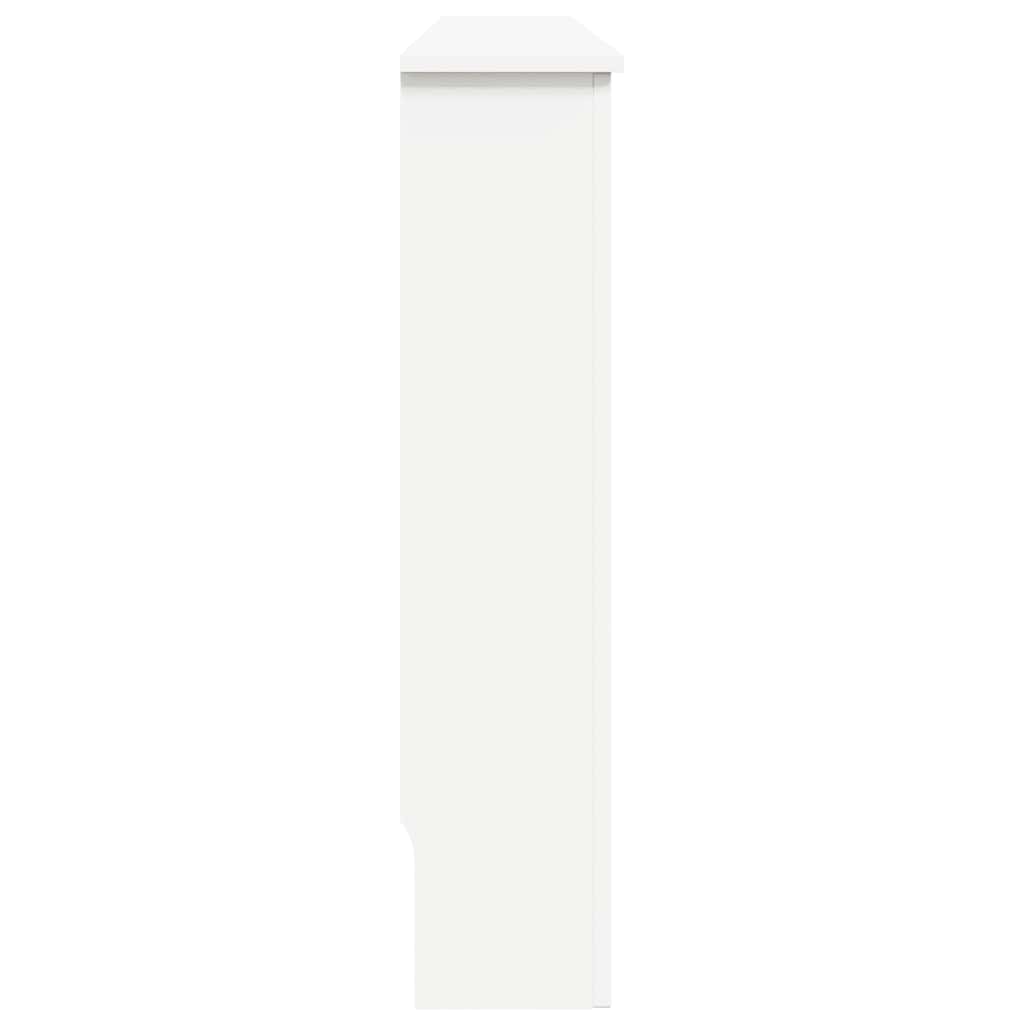 Radiator Cover White 152x19x81.5 cm MDF