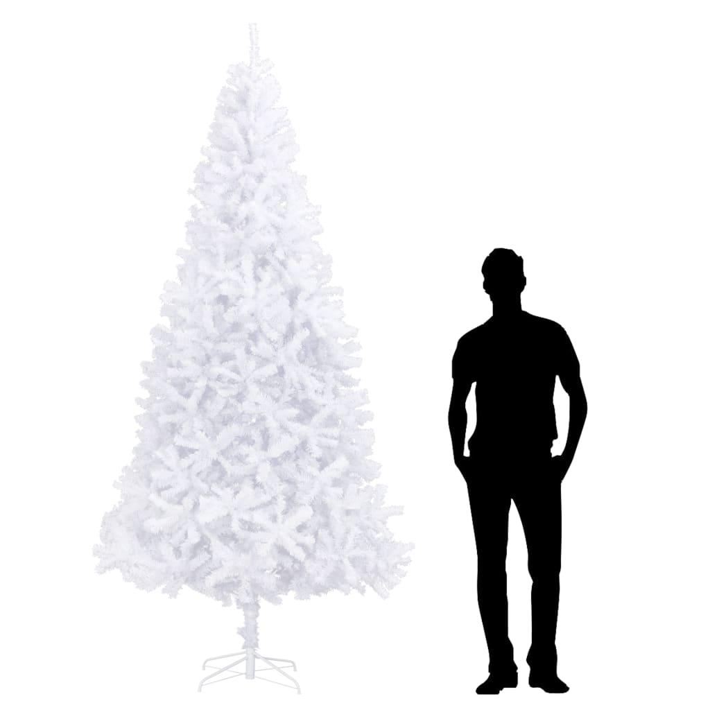 vidaXL Artificial Christmas Tree 300 cm White