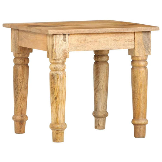 282865 vidaXL Side Table 43x43x40 cm Solid Mango Wood