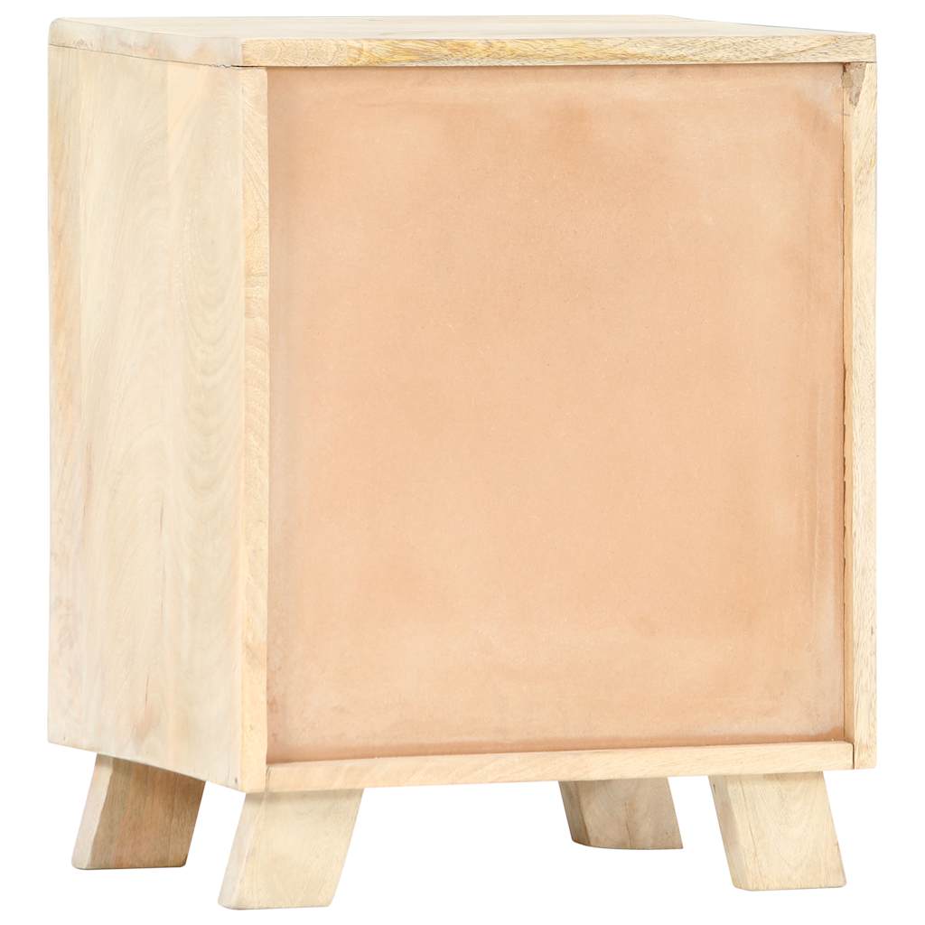Bedside Cabinet 40x30x50 cm Solid Mango Wood