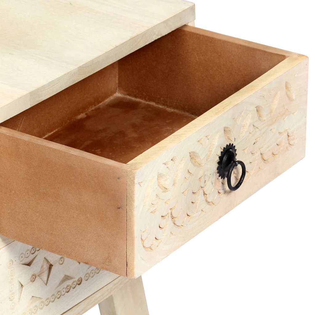 282869 vidaXL TV Cabinet 110x30x44 cm Solid Mango Wood