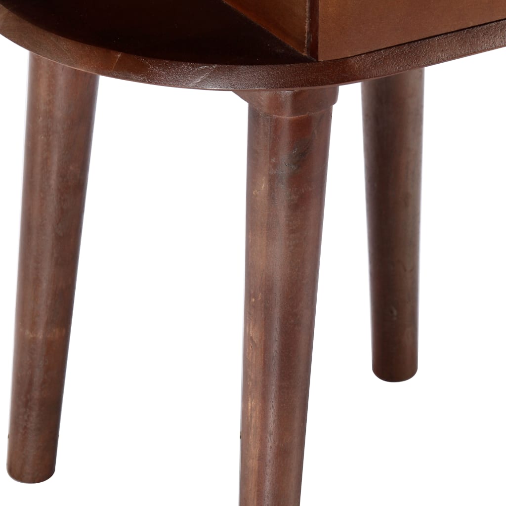 Bedside Cabinet 50x35x55 cm Solid Acacia Wood