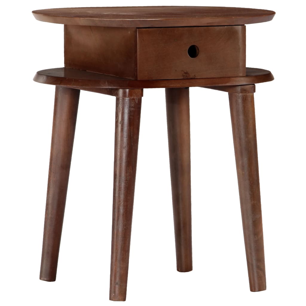 Bedside Cabinet 50x35x55 cm Solid Acacia Wood