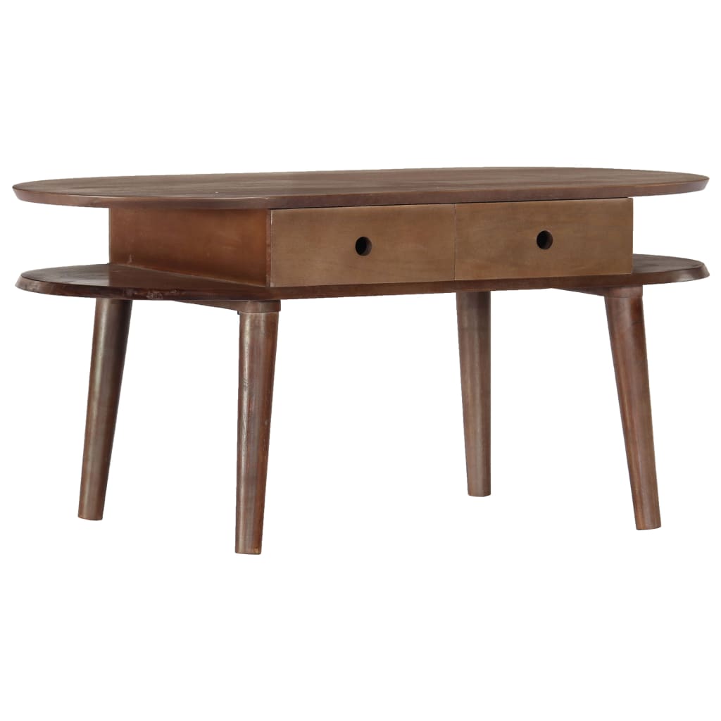 282873 vidaXL Coffee Table 100x50x46 cm Solid Acacia Wood