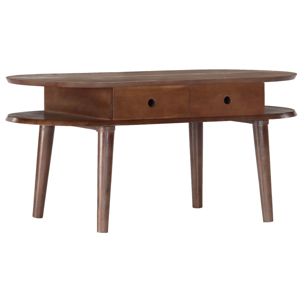 282873 vidaXL Coffee Table 100x50x46 cm Solid Acacia Wood