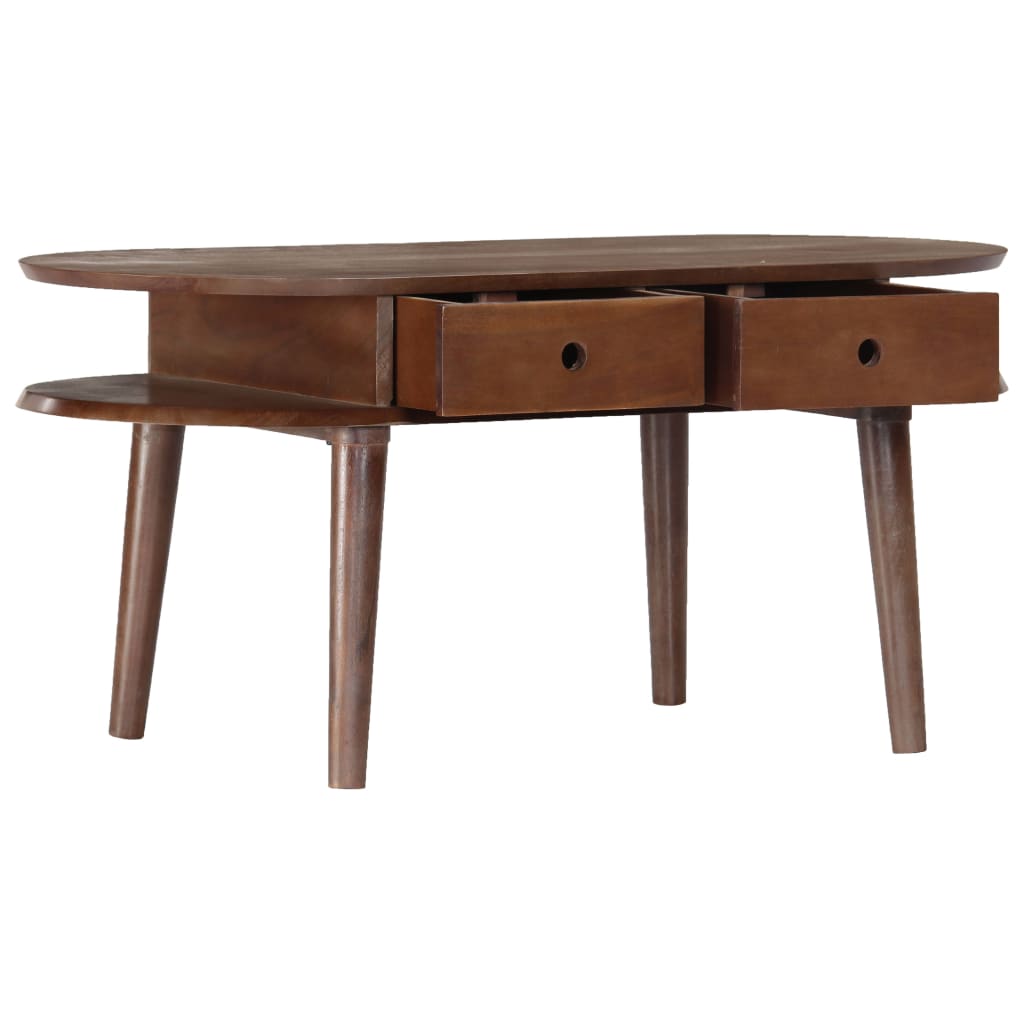 282873 vidaXL Coffee Table 100x50x46 cm Solid Acacia Wood