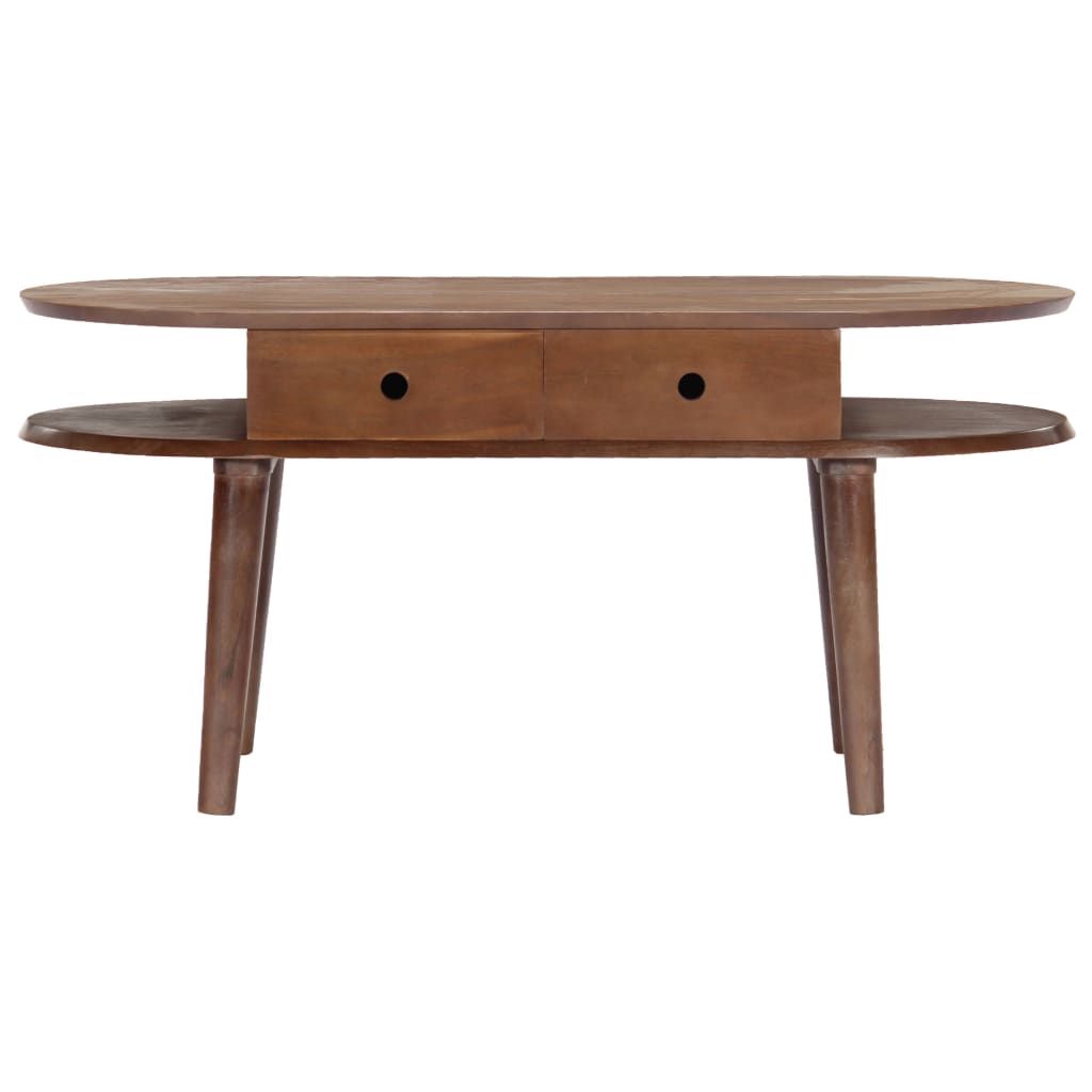 282873 vidaXL Coffee Table 100x50x46 cm Solid Acacia Wood