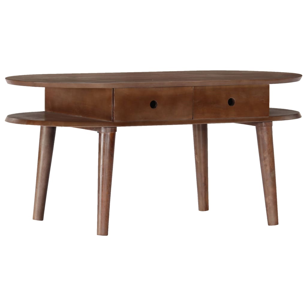282873 vidaXL Coffee Table 100x50x46 cm Solid Acacia Wood