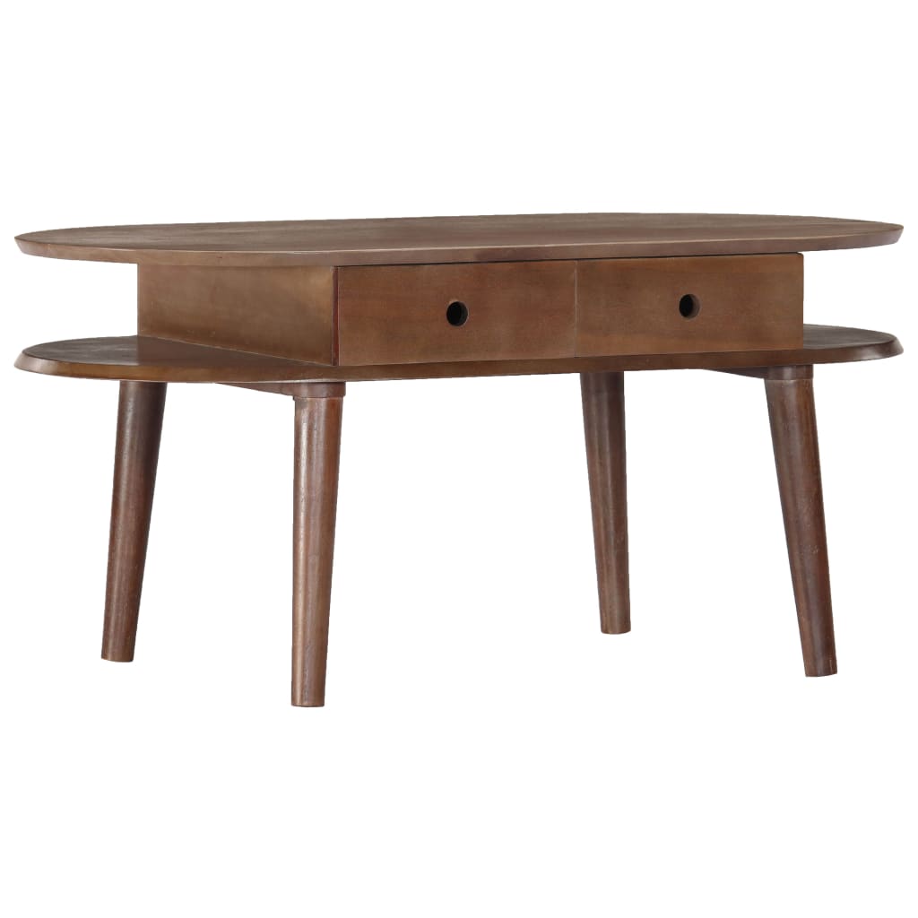 282873 vidaXL Coffee Table 100x50x46 cm Solid Acacia Wood