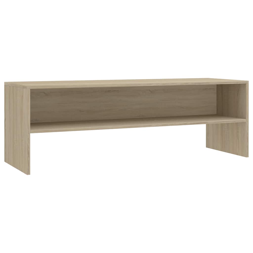 800039 vidaXL TV Cabinet Sonoma Oak 120x40x40 cm Engineered Wood