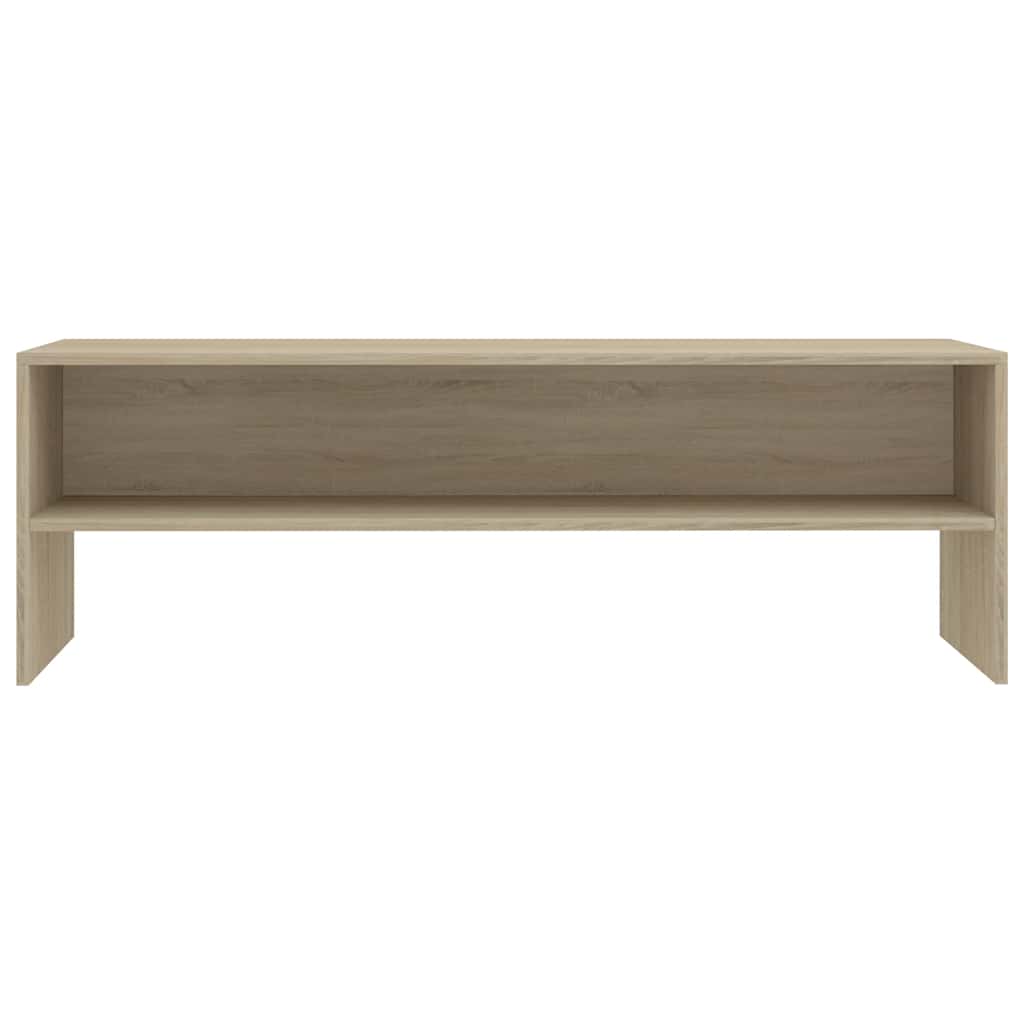 800039 vidaXL TV Cabinet Sonoma Oak 120x40x40 cm Engineered Wood