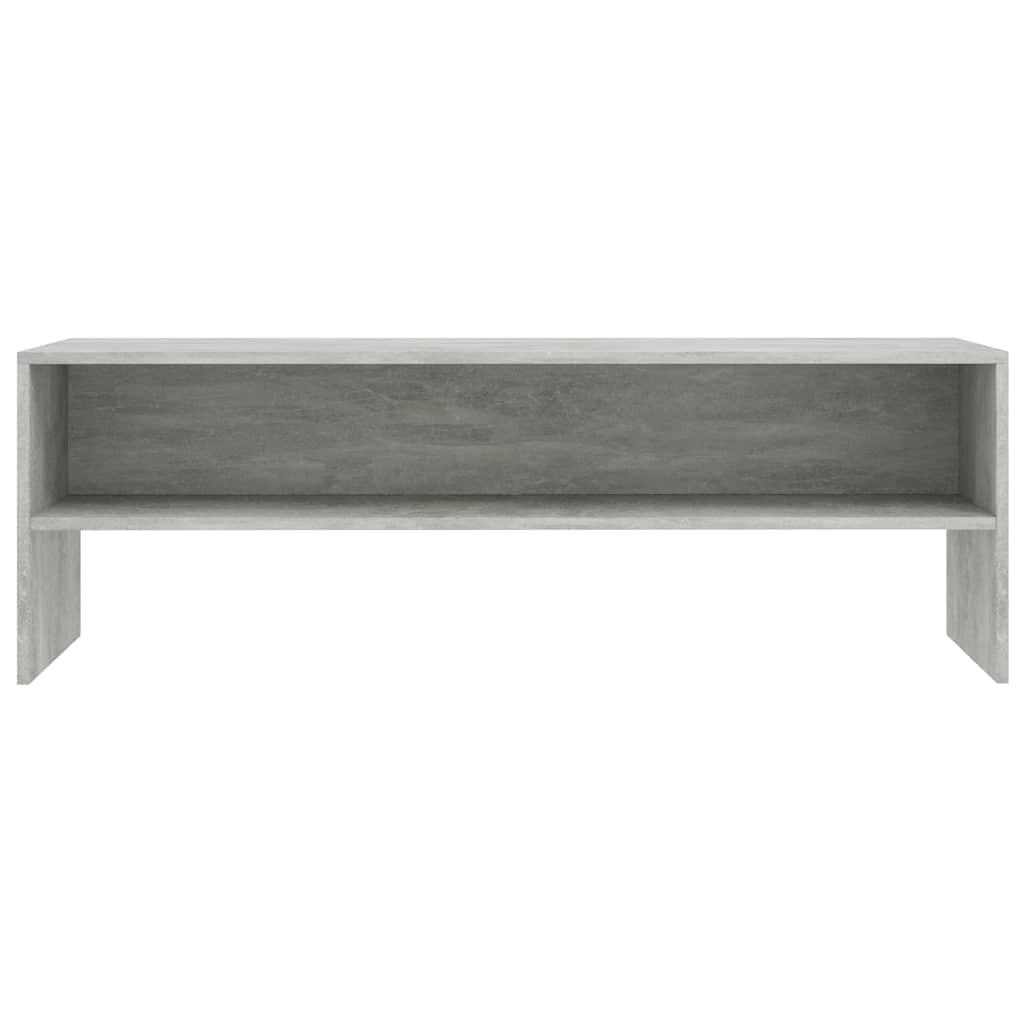 800040 vidaXL TV Cabinet Concrete Grey 120x40x40 cm Engineered Wood