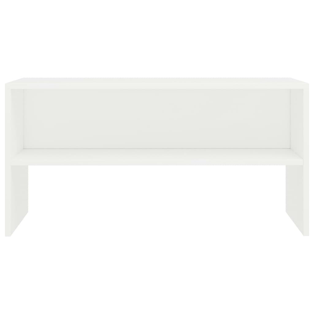 vidaXL TV Cabinet White 80x40x40 cm Engineered Wood