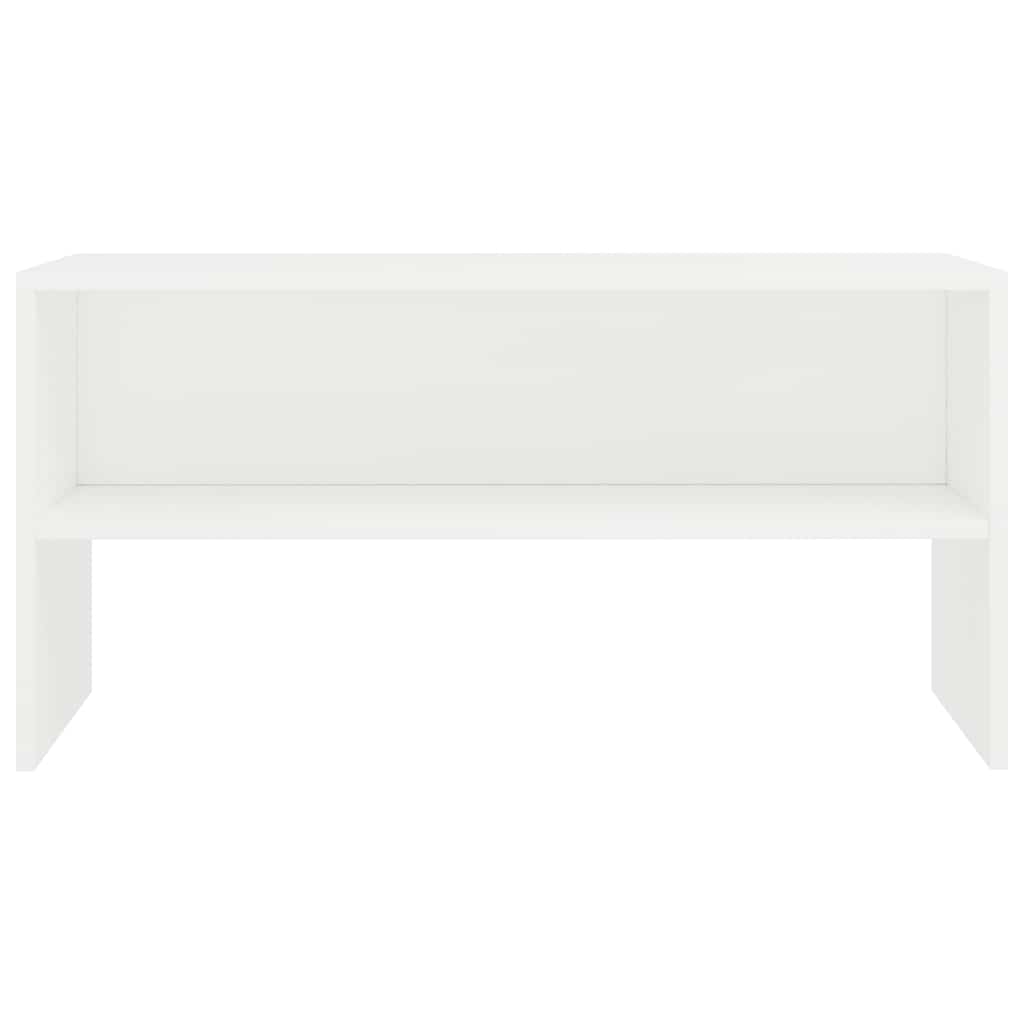 800054 vidaXL TV Cabinet White 80x40x40 cm Engineered Wood