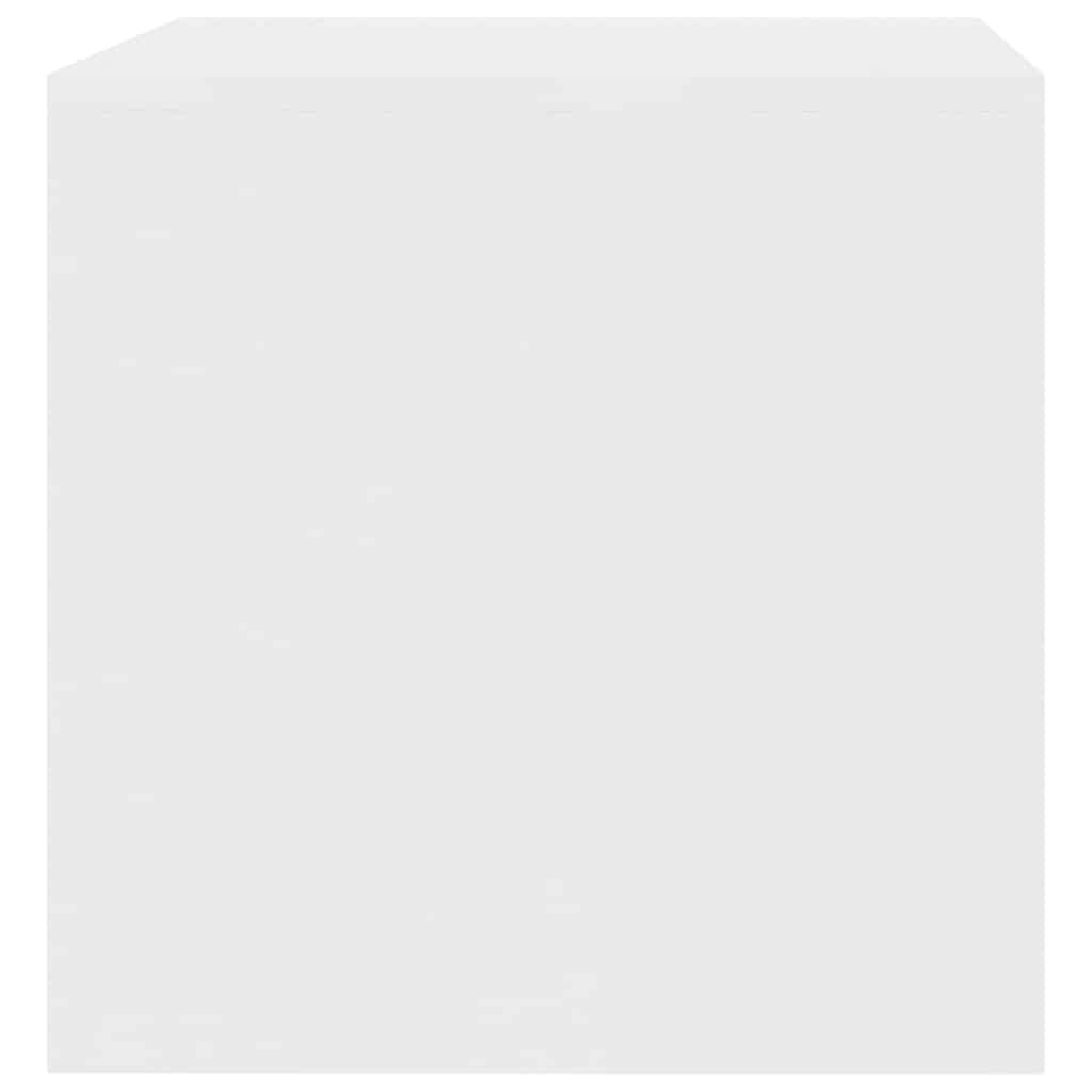 800054 vidaXL TV Cabinet White 80x40x40 cm Engineered Wood