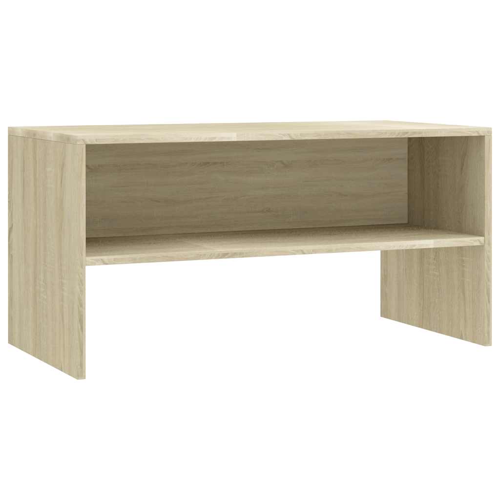 800057 vidaXL TV Cabinet Sonoma Oak 80x40x40 cm Engineered Wood