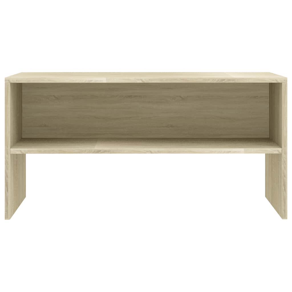 800057 vidaXL TV Cabinet Sonoma Oak 80x40x40 cm Engineered Wood