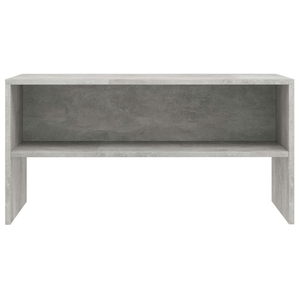 800058 vidaXL TV Cabinet Concrete Grey 80x40x40 cm Engineered Wood