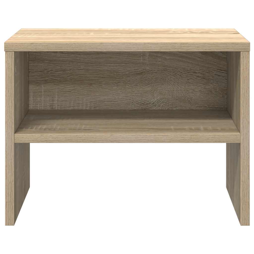 800069 vidaXL Bedside Cabinet Sonoma Oak 40x30x30 cm Engineered Wood
