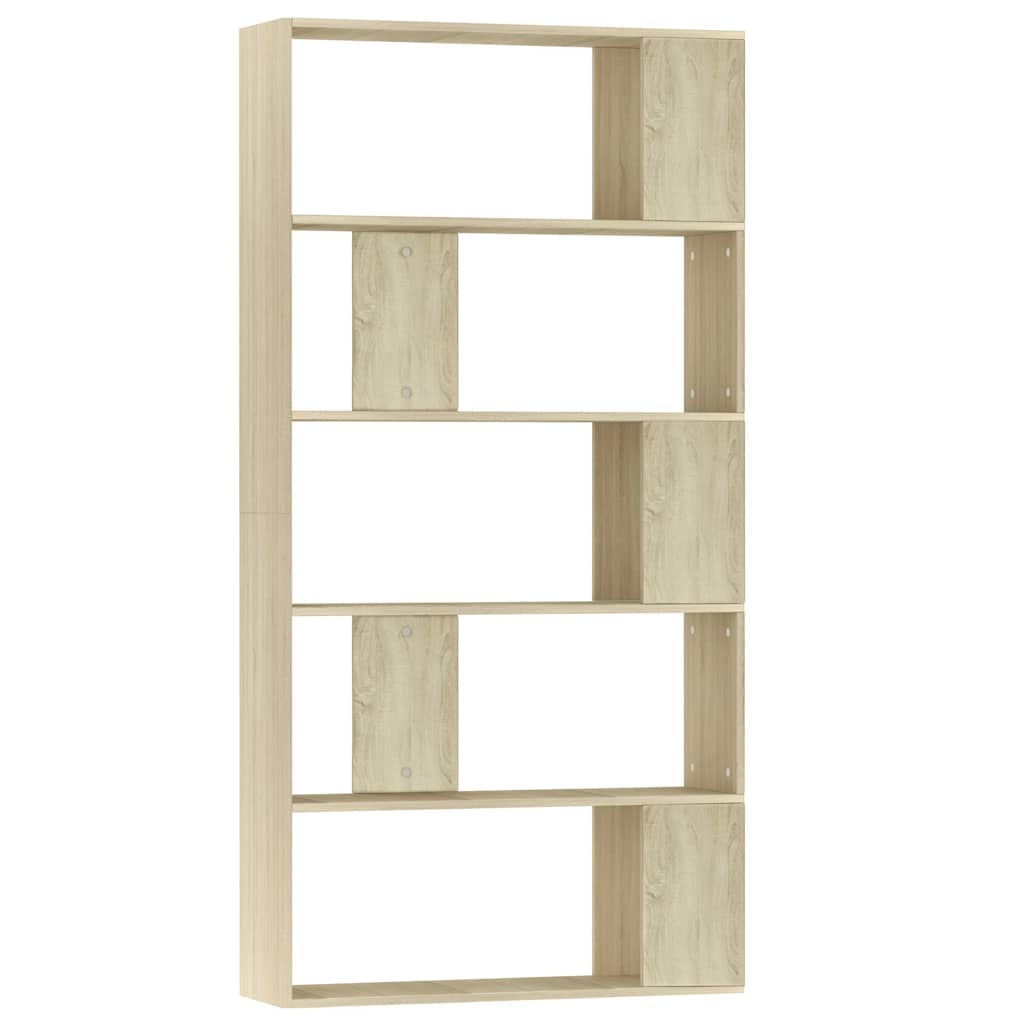 Book Cabinet/Room Divider Sonoma Oak 80x24x159 cm