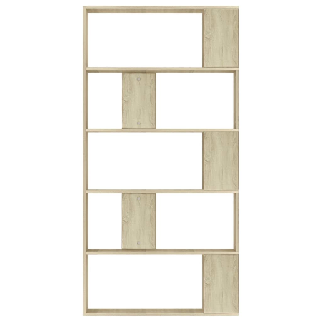 Book Cabinet/Room Divider Sonoma Oak 80x24x159 cm