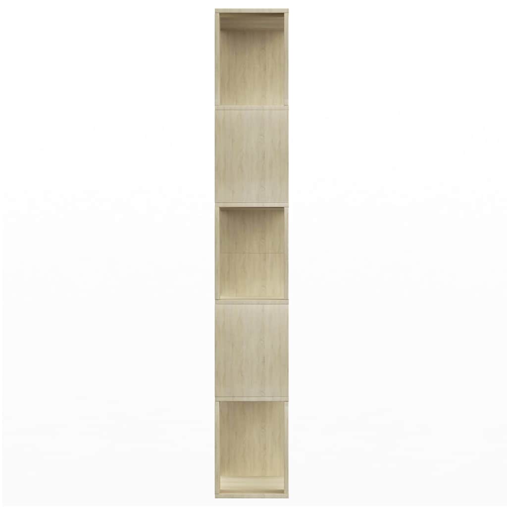 Book Cabinet/Room Divider Sonoma Oak 80x24x159 cm