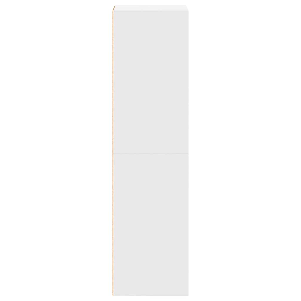 Book Cabinet/TV Cabinet White 36x30x114 cm Engineered Wood