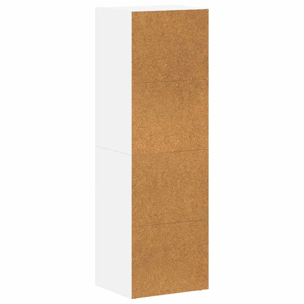 Book Cabinet/TV Cabinet White 36x30x114 cm Engineered Wood
