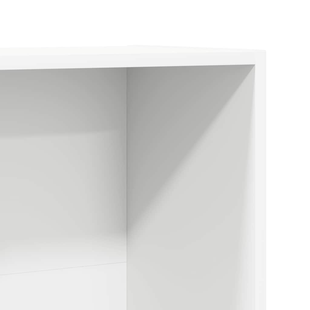 Book Cabinet/TV Cabinet White 36x30x114 cm Engineered Wood