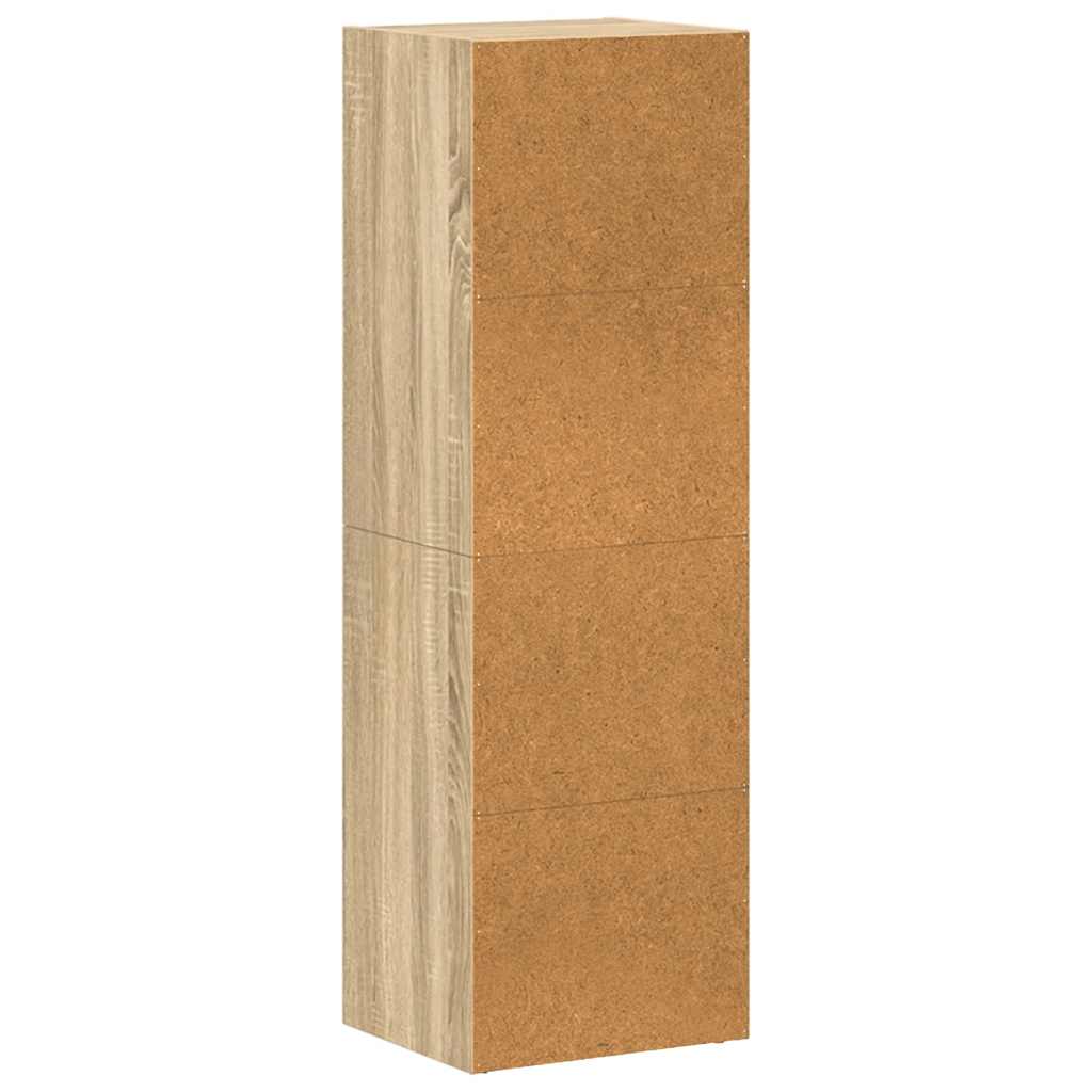Book Cabinet/TV Cabinet Sonoma Oak 36x30x114 cm Engineered Wood