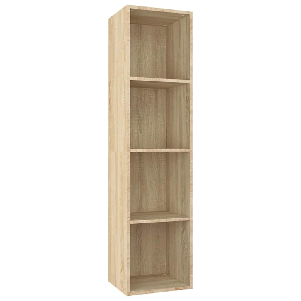 Book Cabinet | Sonoma Oak | Engineered wood | Medium