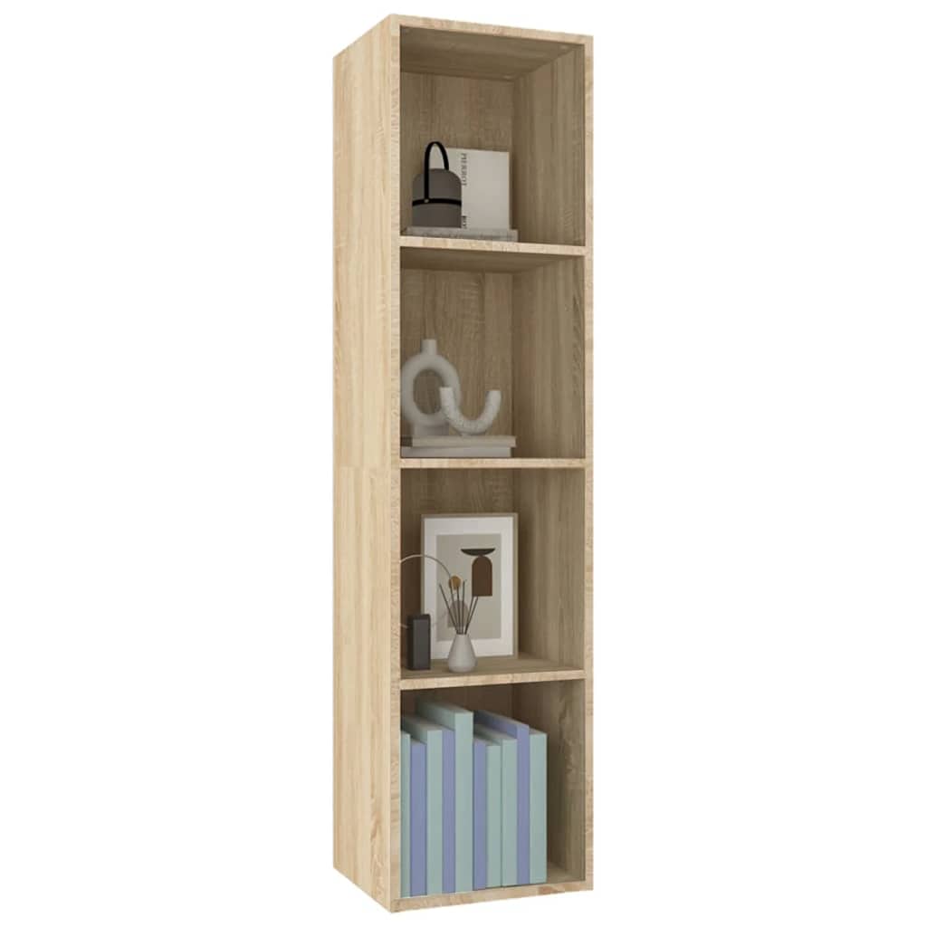Book Cabinet | Sonoma Oak | Engineered wood | Medium