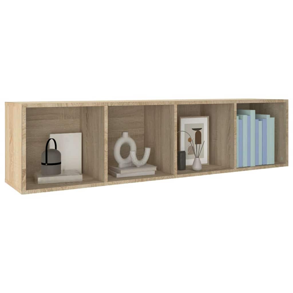Book Cabinet | Sonoma Oak | Engineered wood | Medium