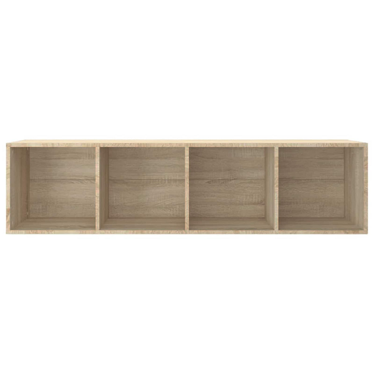 800147 vidaXL Book Cabinet/TV Cabinet Sonoma Oak 36x30x143 cm Engineered Wood