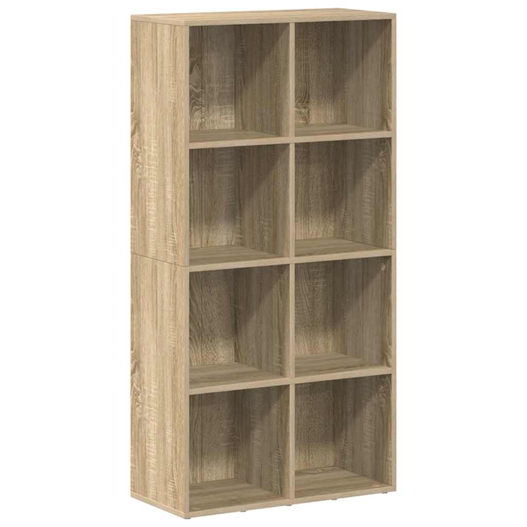 Book Cabinet/Sideboard Sonoma Oak 66x30x130 cm Engineered Wood