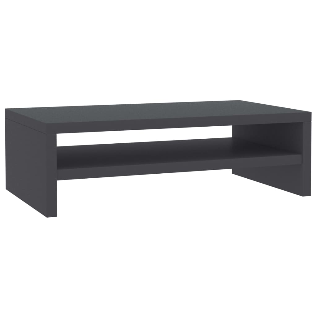 vidaXL Monitor Stand Grey 42x24x13 cm Engineered Wood