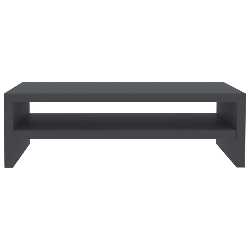 vidaXL Monitor Stand Grey 42x24x13 cm Engineered Wood