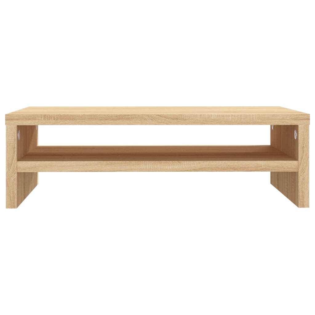 vidaXL Monitor Stand Sonoma Oak 42x24x13 cm Engineered Wood