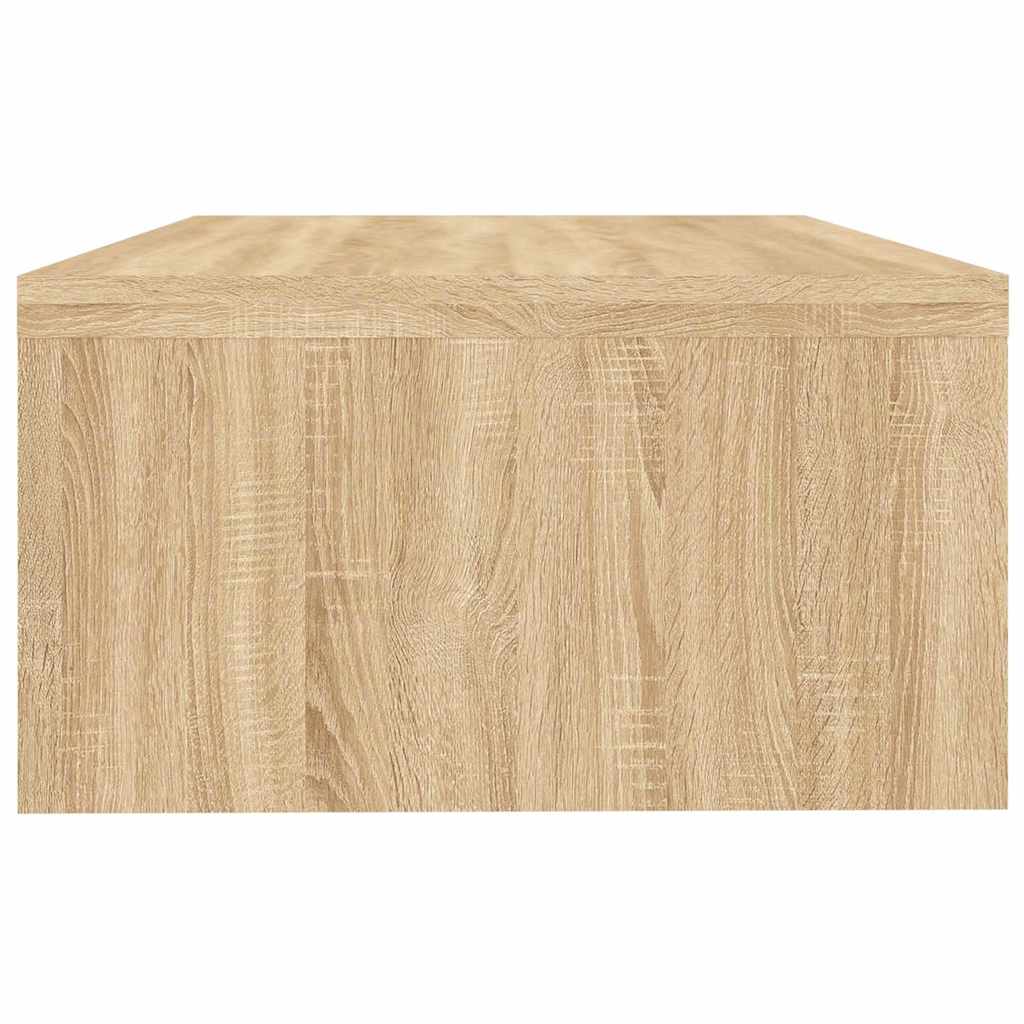 800219 vidaXL Monitor Stand Sonoma Oak 42x24x13 cm Engineered Wood