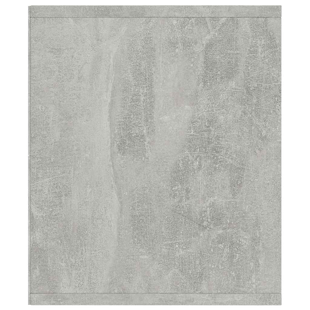 800265 vidaXL Book Cabinet/TV Cabinet Concrete Grey 143x30x36 cm