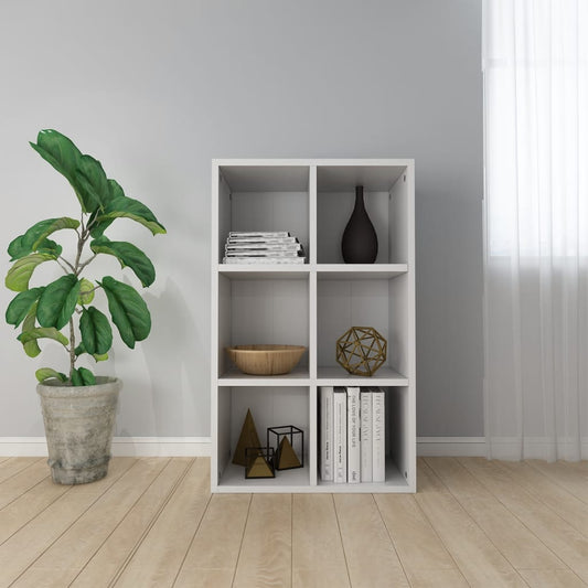 Book Cabinet | White | Engineered wood | Medium | Book Cabinet